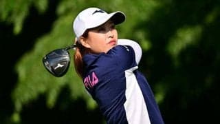 西郷真央が2位発進　2週連続予選落ちから師匠ジャンボの言葉で復活「教えを信じて」