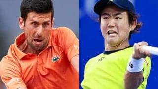  ジョコと西岡 全仏初戦で激突 