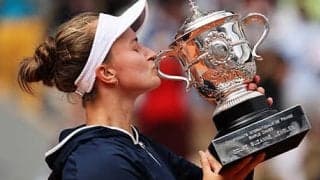 全仏女王「肘に問題あった」