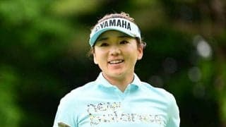 有村智恵、観衆沸かせた絶品チップイン　新婚の夫も観戦した日に「ゴルフって不思議」