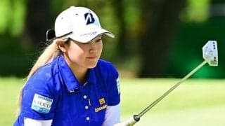首位小祝さくらを追う19歳桑木志帆　3位から初Vへ「優勝を意識すると緊張するので…」
