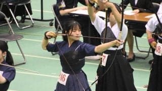 【弓道部女子】団体、個人ともに上位届かず悔しさ残る