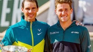  ナダルとの決勝「楽しかった」 