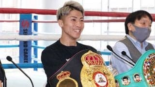 井上尚弥「早く練習したい」　衝撃264秒TKOから一夜明け会見「まだ強くなりますよ」