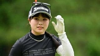 女子ゴルフ18歳尾関彩美悠が2位浮上　女優・小芝風花似という質問に答えは「あ～…」