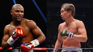 【RIZIN】メイウェザー、朝倉未来を挑発「キングはひとりしかいない」　朝倉は会見中にツイッターで「マジで話なげぇ」