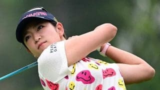 原英莉花、意地の今季初イーグル！　巻き返しへガッツポーズ、ファン「これは大きい」