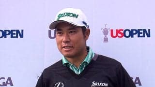 松山英樹、6打差を追う最終日は「前半から良い状態でいけるように」