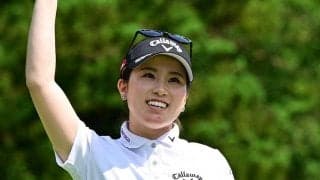 女子ゴルフ西村優菜「苦しかった…」　感謝を告げたVスピーチに反響「声も可愛い」