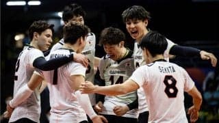 男子日本代表のここまでの成績　ネーションズリーグ2022順位表