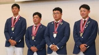 日本男子は2打及ばず2位　15歳・松井琳空海が奮闘も「悔しい…気持ちの面が違う」【トヨタジュニアゴルフW杯】