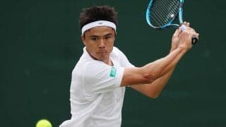ダニエル太郎、ウィンブルドン初勝利ならず。世界35位バエズにストレートで敗れる[ウィンブルドン]