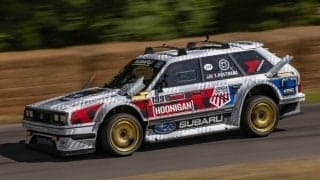 トラビス・パストラーナ、レオーネベースのモンスターマシンでグッドウッドを疾走