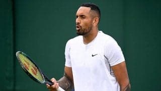 寿司を頬張りながら会見　テニス4大大会の“珍シーン”に注目「箸ではなくフォーク？」