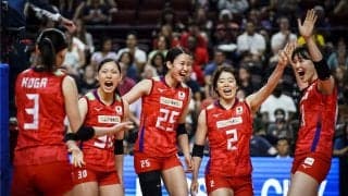 女子日本代表のここまでの成績（第3週直前）　ネーションズリーグ2022順位表