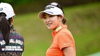 原英莉花は2打差9位発進　急遽アルバイトがキャディー務めるも「ゴルフが楽しかった」