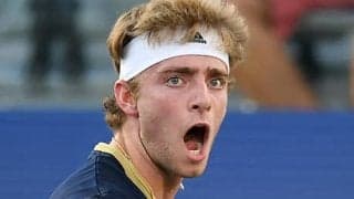  コキナキス撃破でツアー初白星 