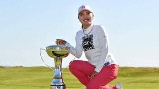 古江彩佳、ラウンド直後でも忘れなかった日本人らしい一礼　ファン感動「素敵だなぁ」