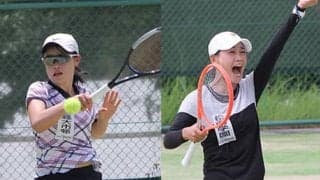  IH女子単決勝は津田と砂田 