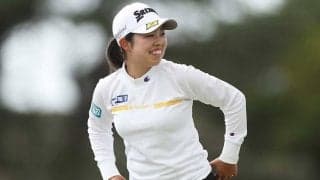 「衝撃的なアプローチ」　全英公式を唸らせた山下美夢有の“強風攻略ショット”が凄い