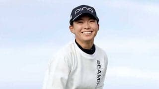 猛追2位渋野日向子、300y超ショットに海外実況驚き「球がランニング靴を履いてる！」