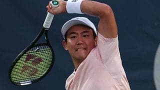 西岡良仁 ルブレフ撃破でV王手