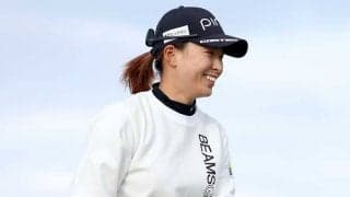 渋野日向子、全英猛追のスイングフォームに海外驚き「どうしたらこういう腕になる？」