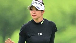 「絶世の美女ですわ」原英莉花、前夜祭での艶やかなドレス姿が「プレー中とは違った一面」と話題！