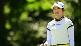 稲見萌寧、左手首痛の棄権から1週間で4位発進「もともと左親指の腱鞘炎があって…」