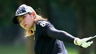 ついに上がってきた原英莉花、4打差4位から“今季初”宣言「強気で優勝を目指したい」
