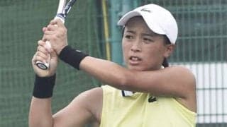 インカレ女子単、山﨑郁美がV