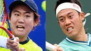 西岡56位、錦織365位に