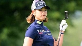 原英莉花、単独首位スタートの裏にジャンボの助言！「病院に行ってこい」で腰痛が改善