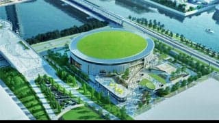 アルバルク東京が新アリーナ設立を発表…2025年秋にお台場エリアの青海に誕生