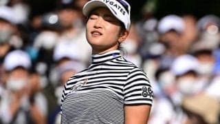 「自分を嫌いになりそうだったけど」逆転Ⅴを許した原英莉花が胸の内を明かす。最後は優勝の稲見に「モネおめでとう！！！」