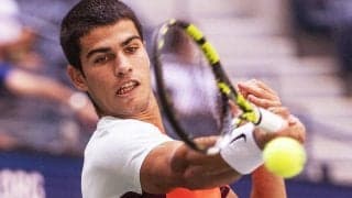 19歳アルカラスが2回戦進出、拮抗した試合もバエズが第3セット途中で棄権「本当にタフな状況だったから、2回戦に進めてうれしい」[USオープン]