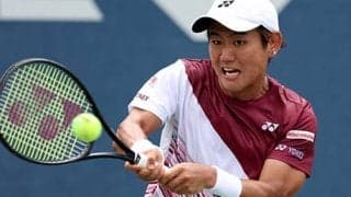 西岡良仁 全米OP複で初戦突破