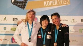 【リードW杯 第5戦】森 秋彩がW杯初優勝。ヤンヤ・ガンブレットを破る快挙！