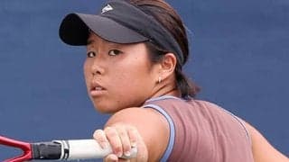  上地結衣 完勝で全米ベスト4 