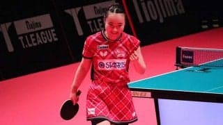 伊藤美誠、Tリーグデビュー戦白星に笑顔　「団体戦が楽しくて、嬉しくて、心温まる」