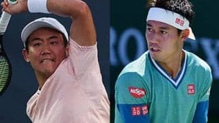 西岡54位、錦織740位に