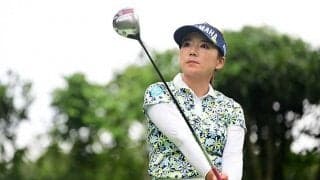 女子ゴルフ有村智恵、最終日のスイング変更告白に宮里藍さん絶賛「めっちゃ良くなってる」