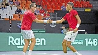 オジェ・アリアシムが敗れるも、カナダがデ杯ファイナルグループ戦初戦で韓国に勝利