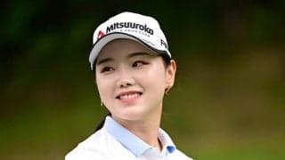 女子ゴルフ界で話題の中国選手に「セレブ!!」の声　前夜祭で膝上スリットドレスを披露