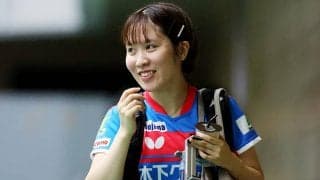 平野美宇「14番目の女」発言で気持ちが楽に。好調の背景に師弟復活と母の言葉