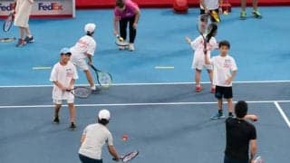  楽天OP会場でテニス イベント参加者募集中 