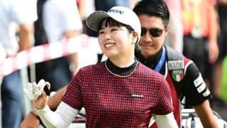 女子ゴルフ新人の圧巻プロ初イーグルに喝采　19歳尾関彩美悠に「この風で…えぐい！」