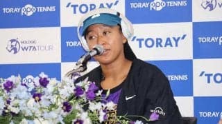 大坂なおみ、東レV2へ会見　日本の公式戦は東京五輪以来「東京の街を見られて幸せ」