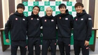 日本は、ワールドグループ1部プレーオフで世界10位フルカチュ擁する強敵ポーランドと対戦。来年2月に日本で開催予定