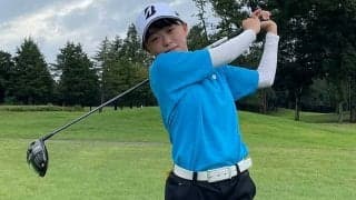 中3の叶結衣が高校生抑え首位「優勝して宮里藍プロとラウンドを」　馬場咲希は2打差3位【宮里藍インビテーショナル】